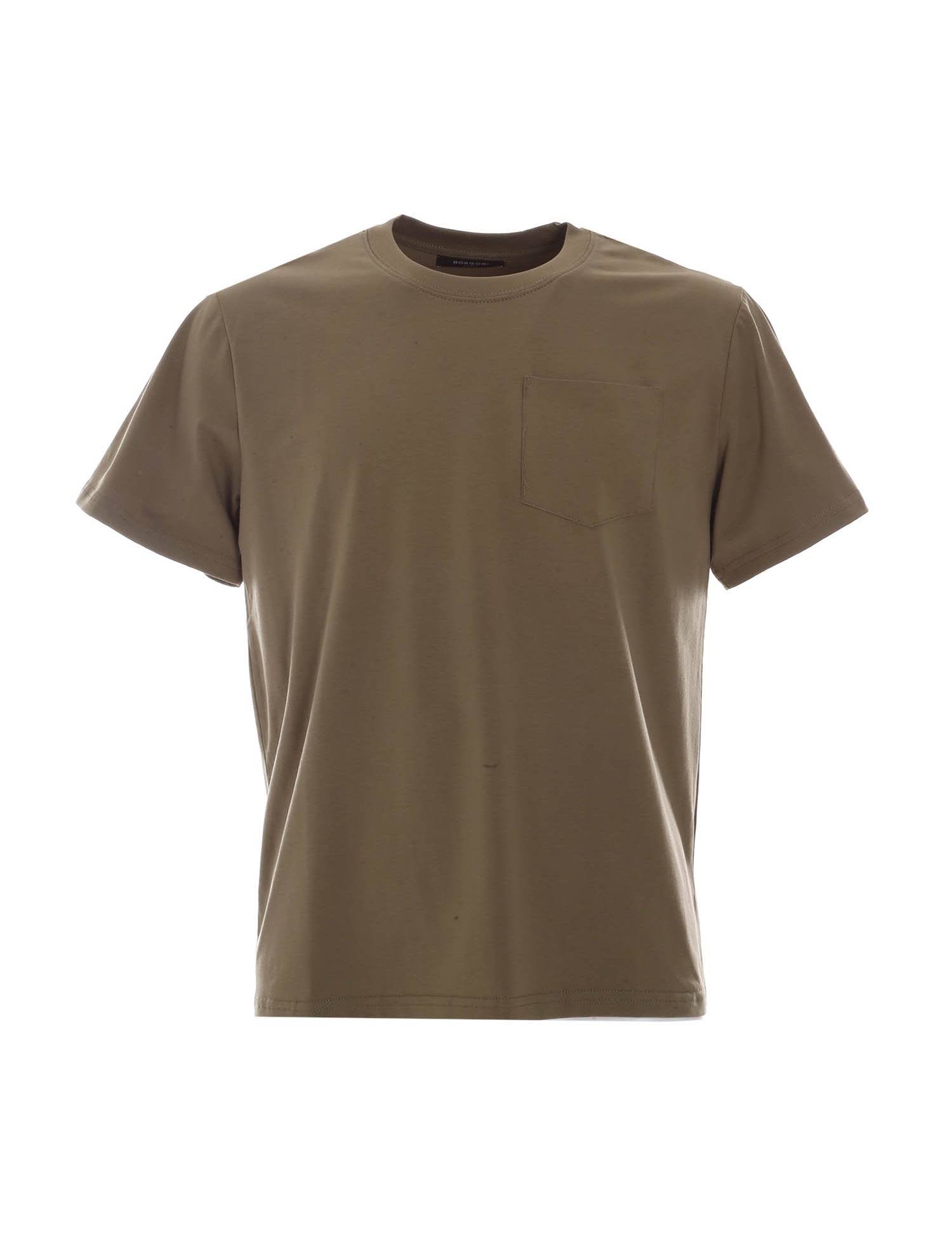 T-shirt Verde Chiaro Borgoni Milano
