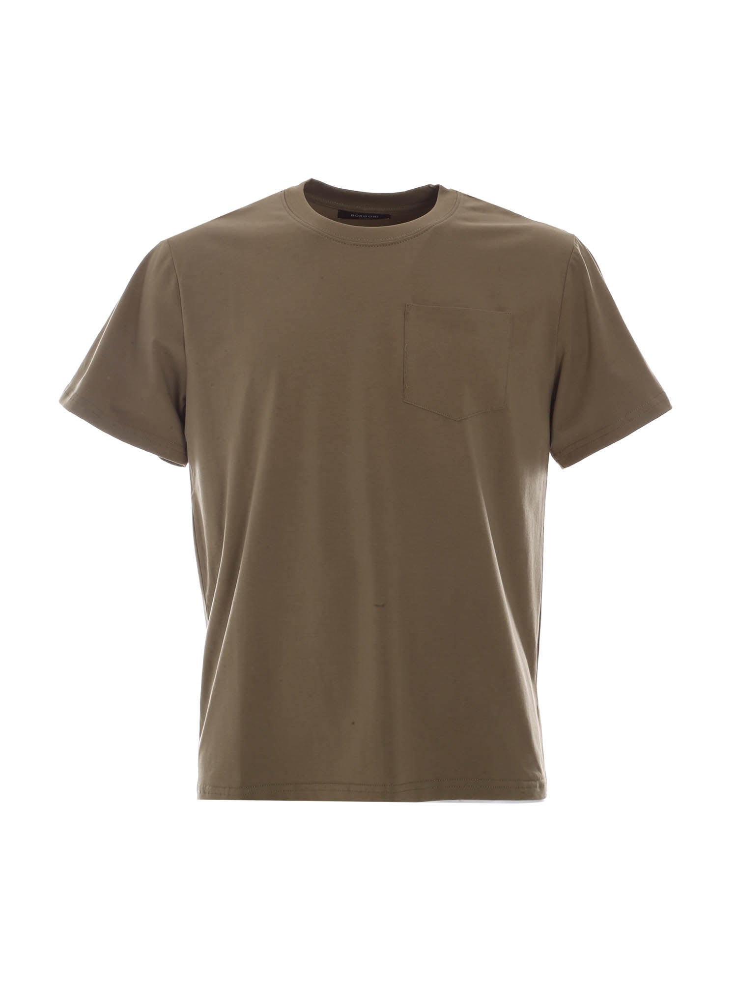 T-shirt Verde Chiaro Borgoni Milano
