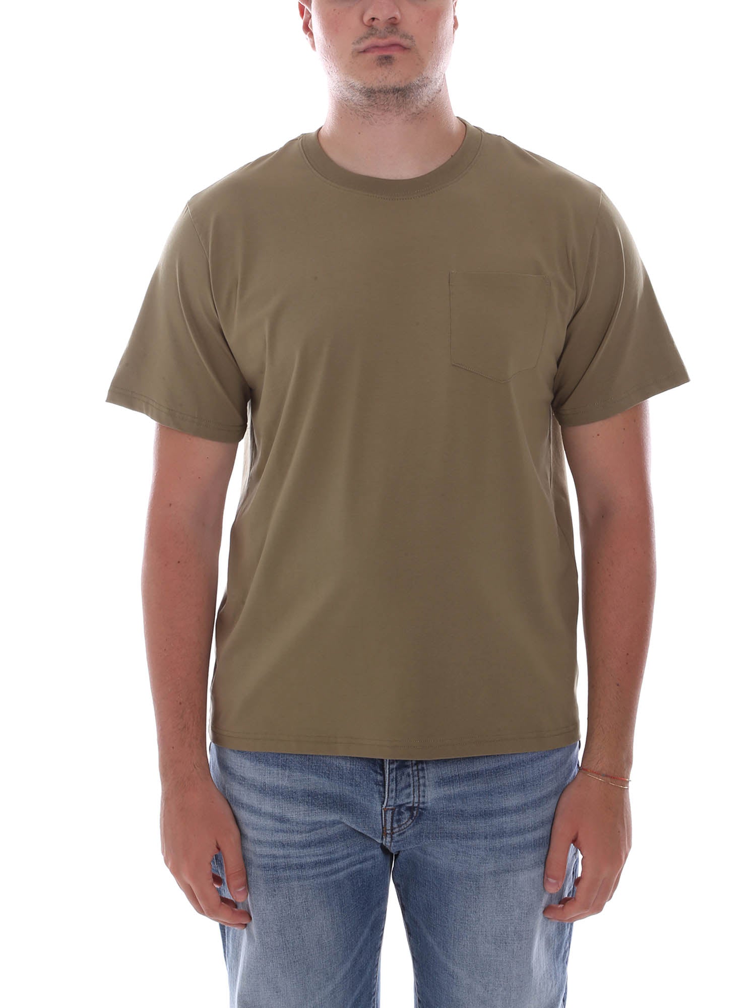 T-shirt Verde Chiaro Borgoni Milano