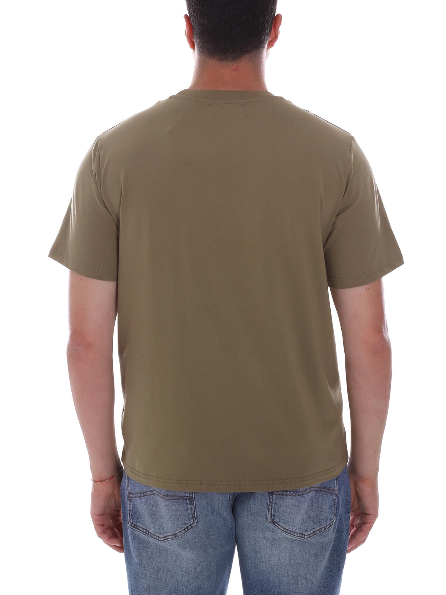 T-shirt Verde Chiaro Borgoni Milano
