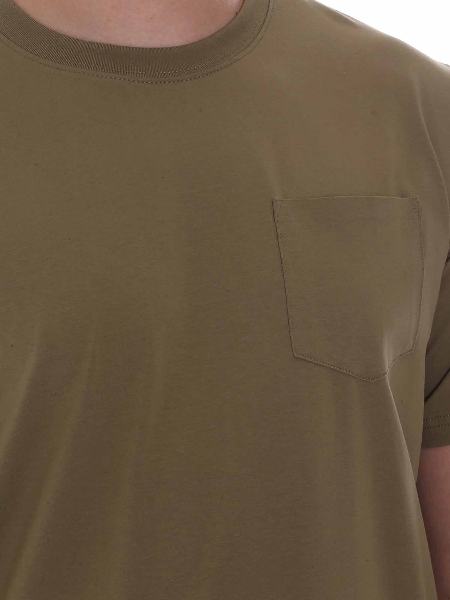 T-shirt Verde Chiaro Borgoni Milano