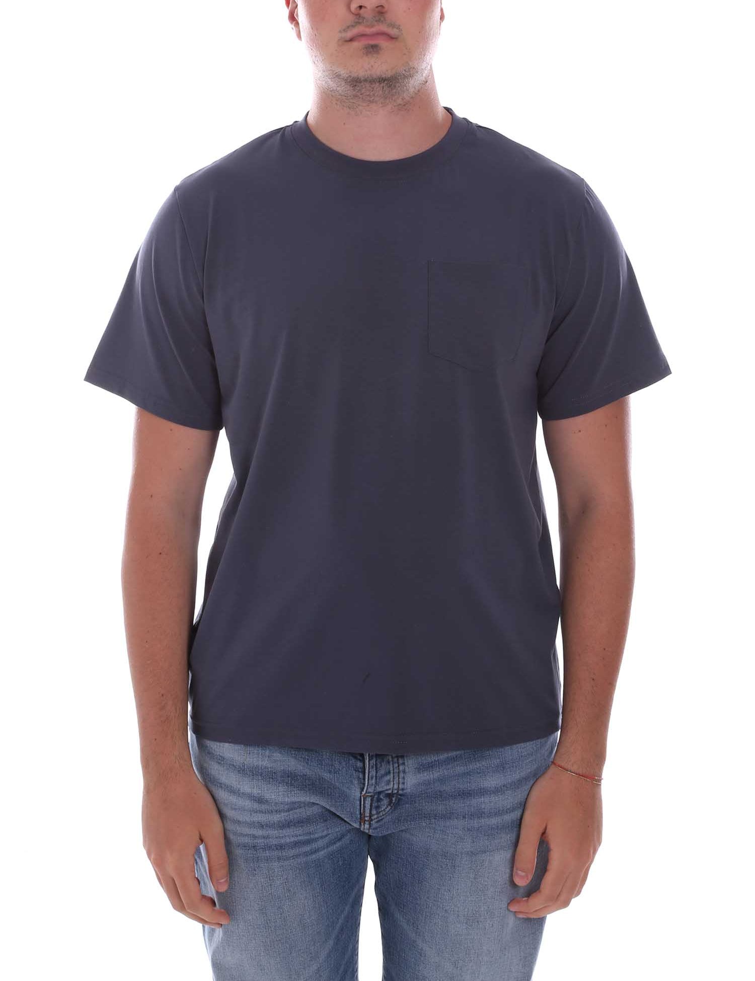 T-shirt Blu Chiaro Borgoni Milano