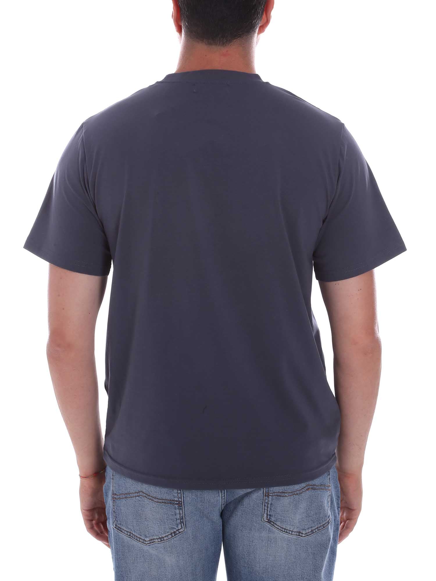 T-shirt Blu Chiaro Borgoni Milano