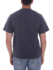 T-shirt Blu Chiaro Borgoni Milano