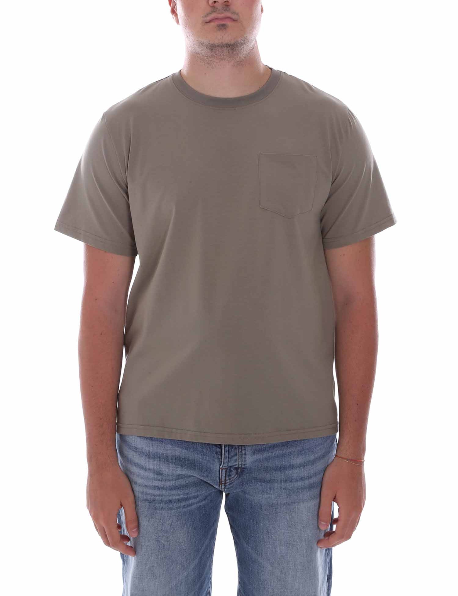 T-shirt Verde Scuro Borgoni Milano