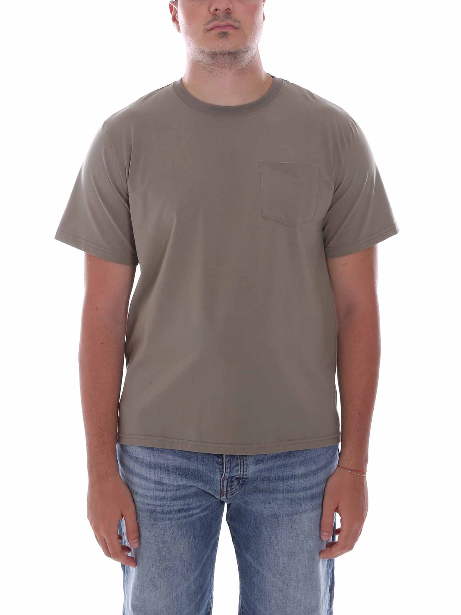 T-shirt Verde Scuro Borgoni Milano