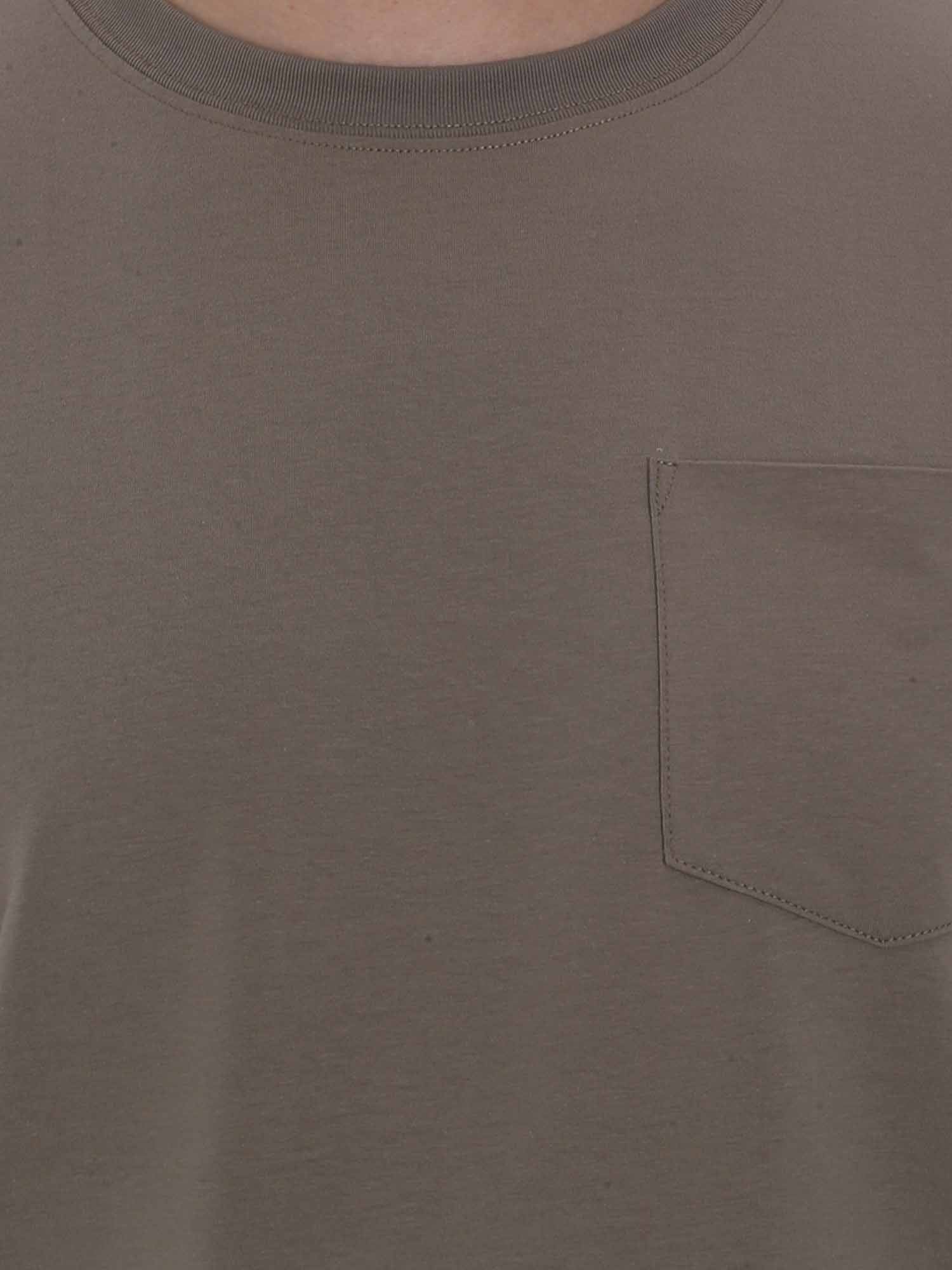 T-shirt Verde Scuro Borgoni Milano