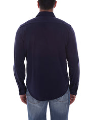 Camicie Blu Scuro Borgoni Milano