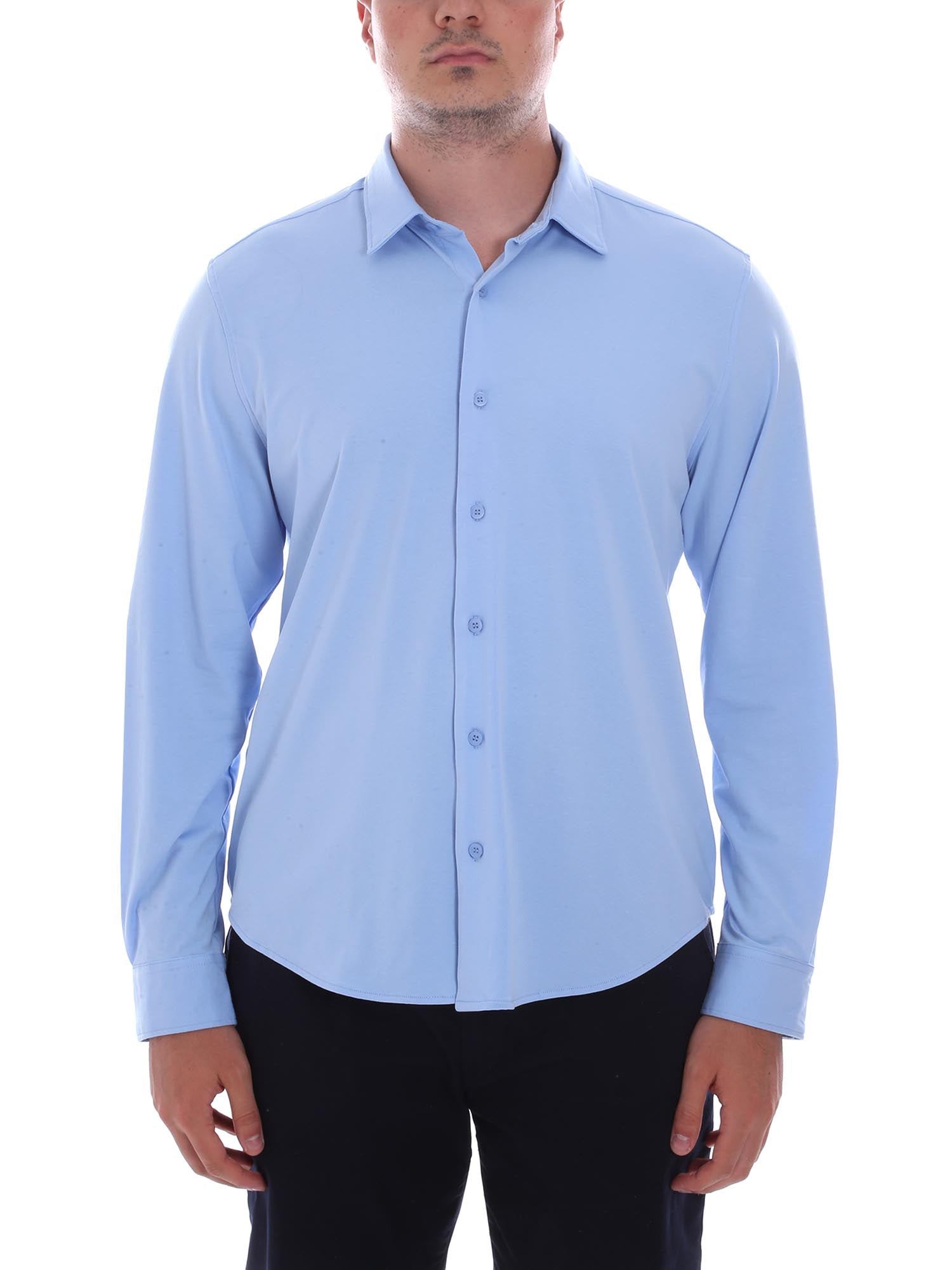 Camicie Celeste Borgoni Milano