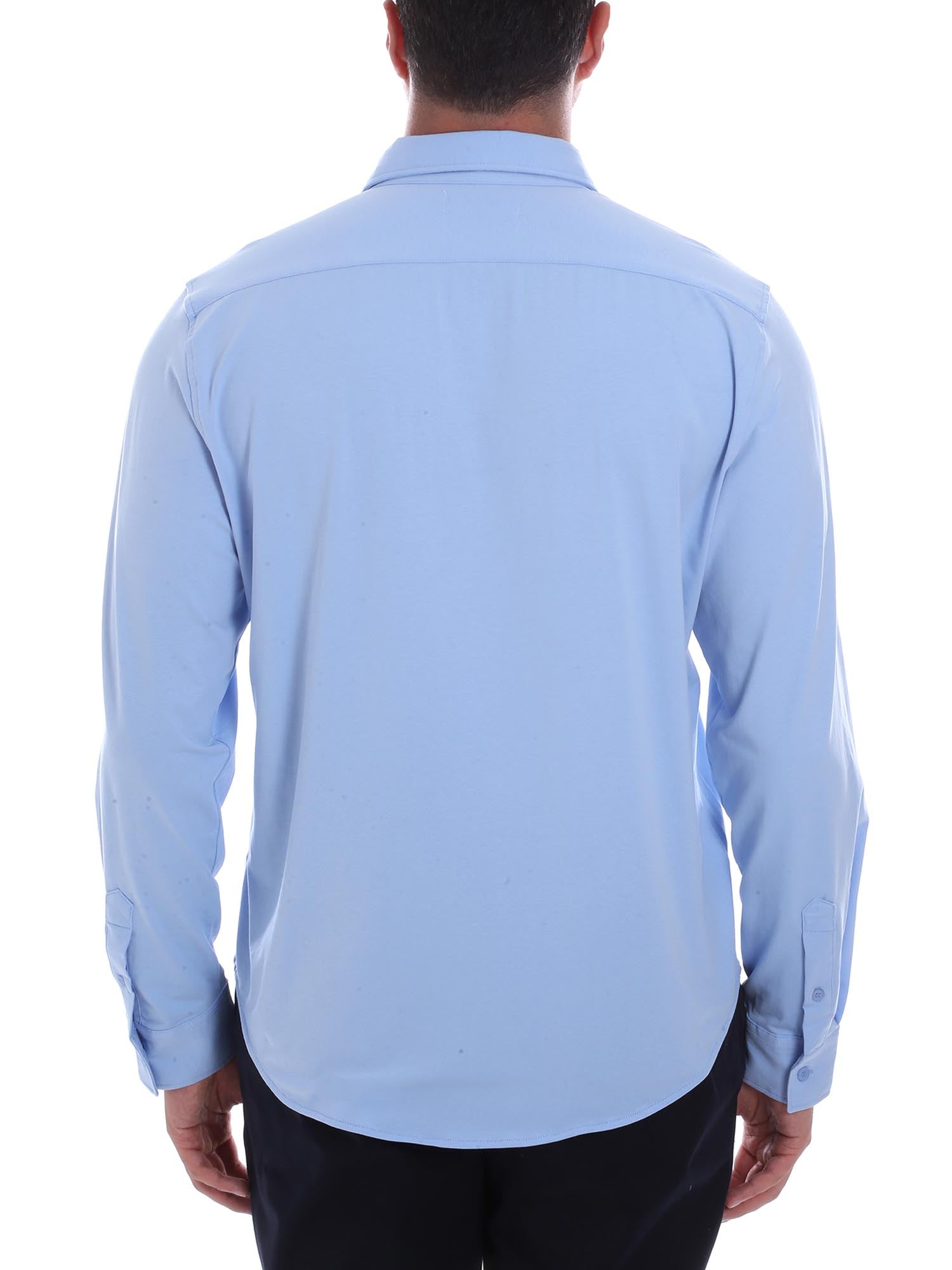 Camicie Celeste Borgoni Milano