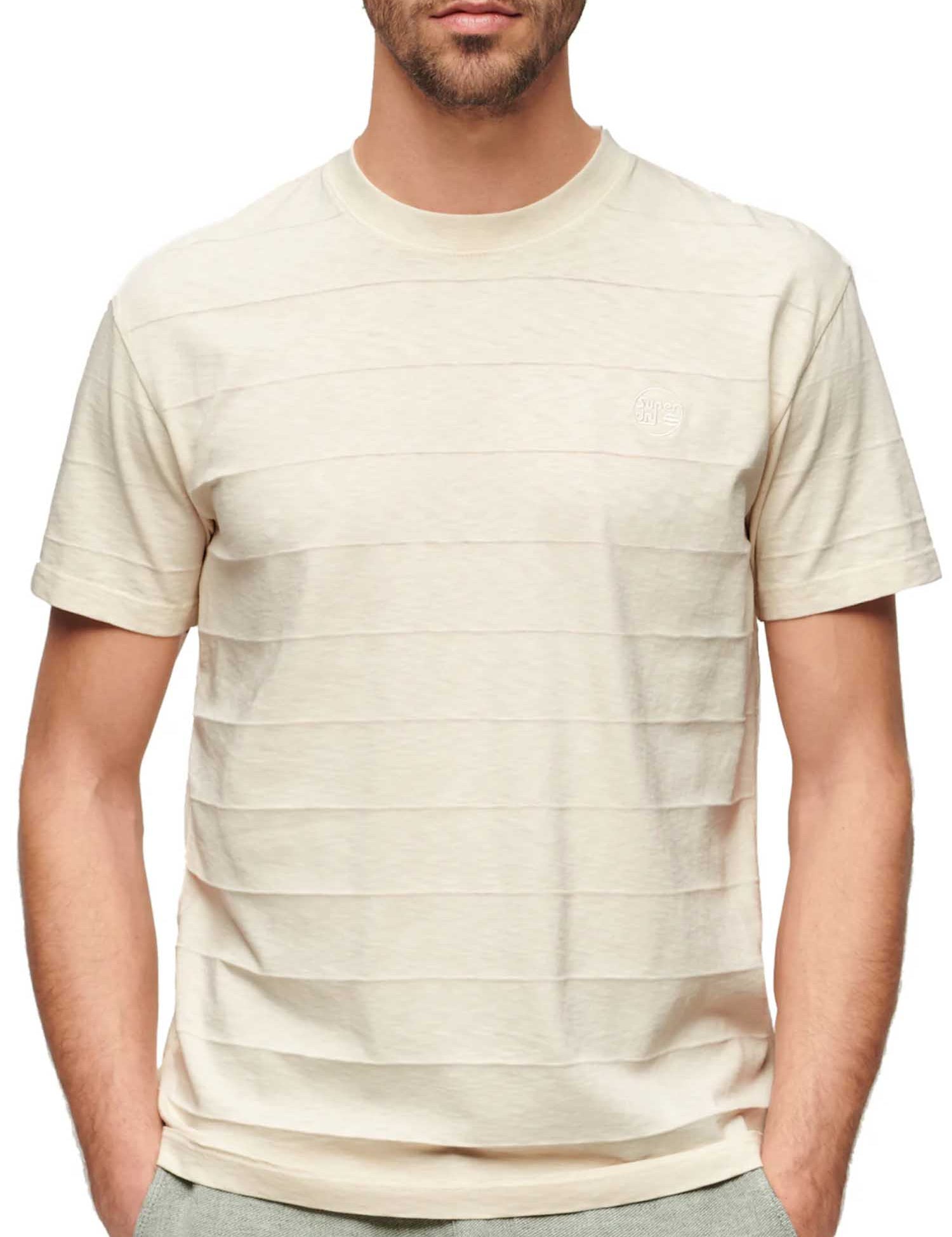 T-shirt Beige Superdry