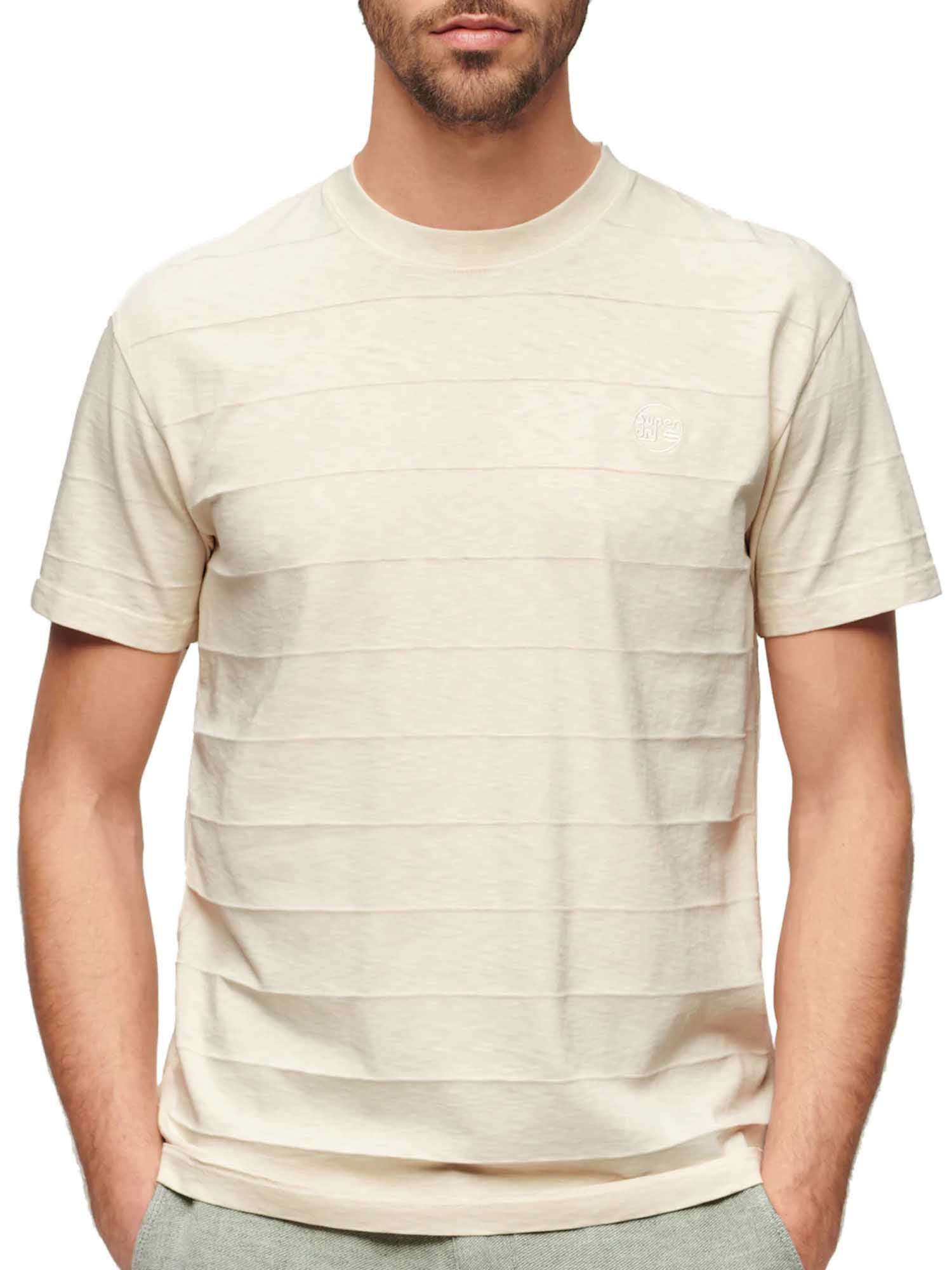 T-shirt Beige Superdry