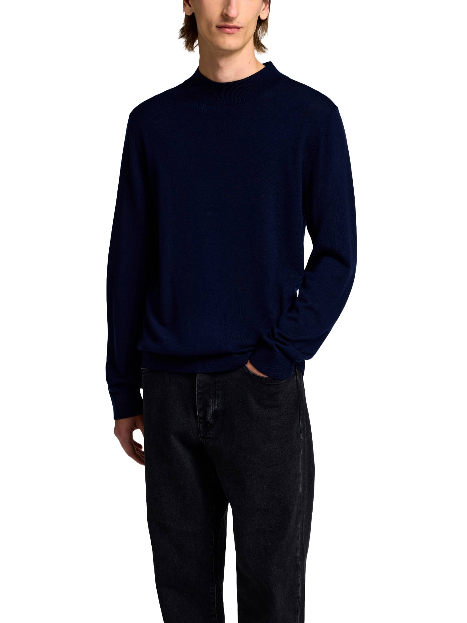 Maglioncini Blu Selected Homme Black