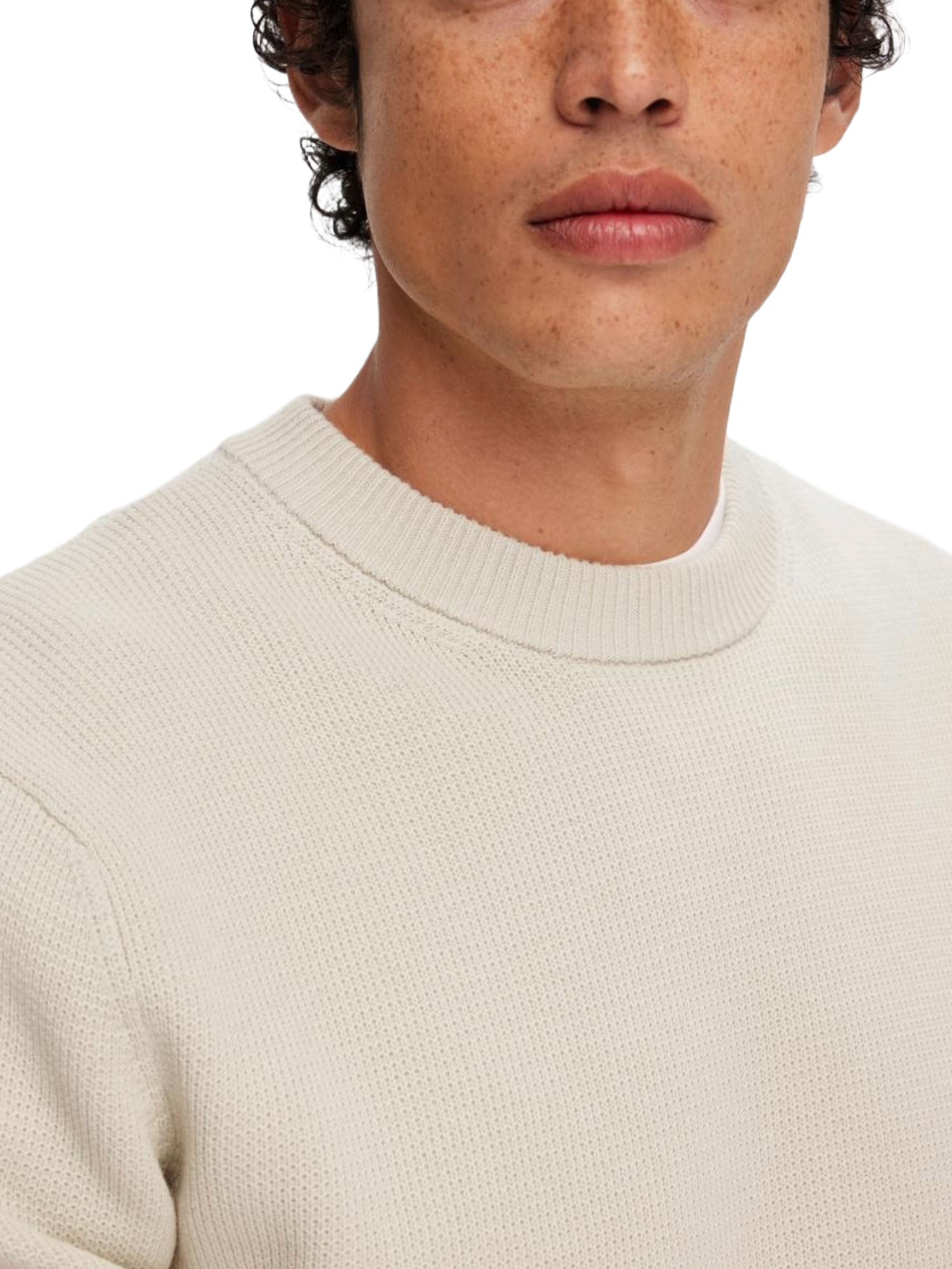 Maglioncini Beige Selected Homme Black