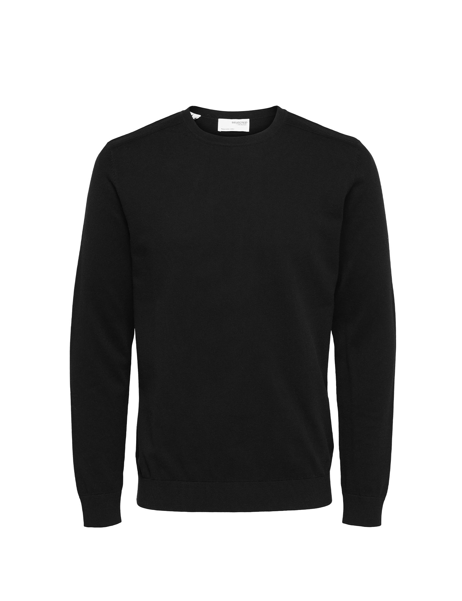 Maglioncini Nero Selected Homme Black