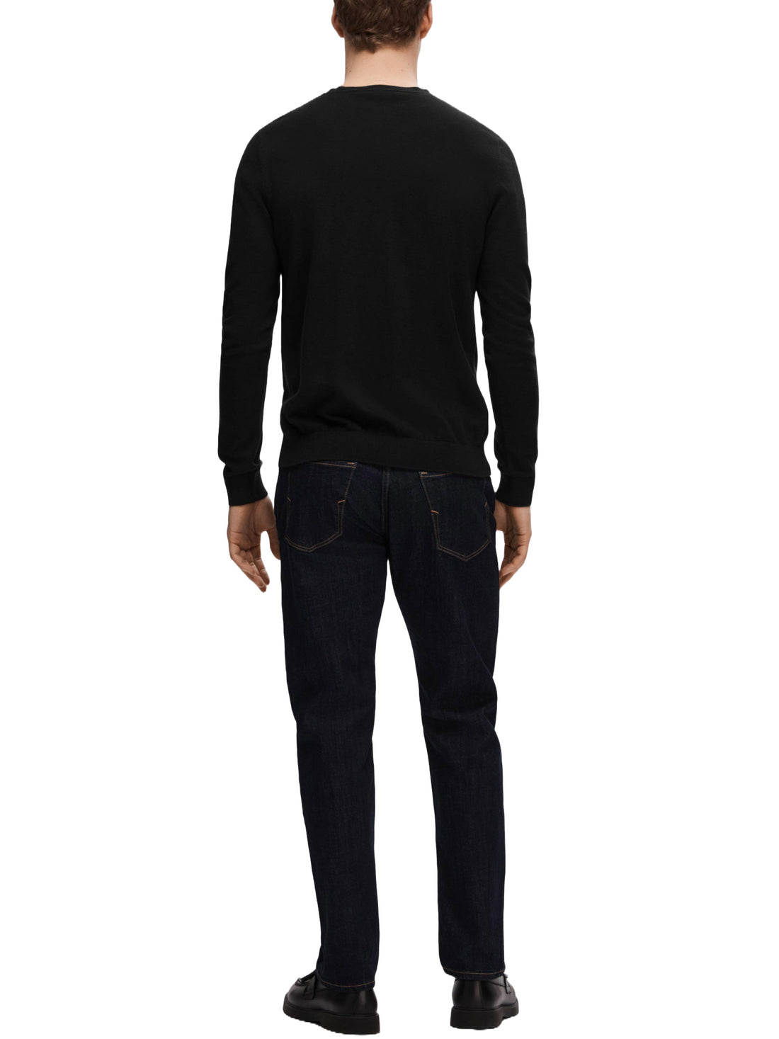 Maglioncini Nero Selected Homme Black