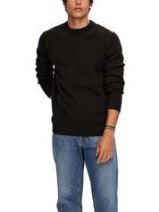 Maglioncini Nero Selected Homme Black
