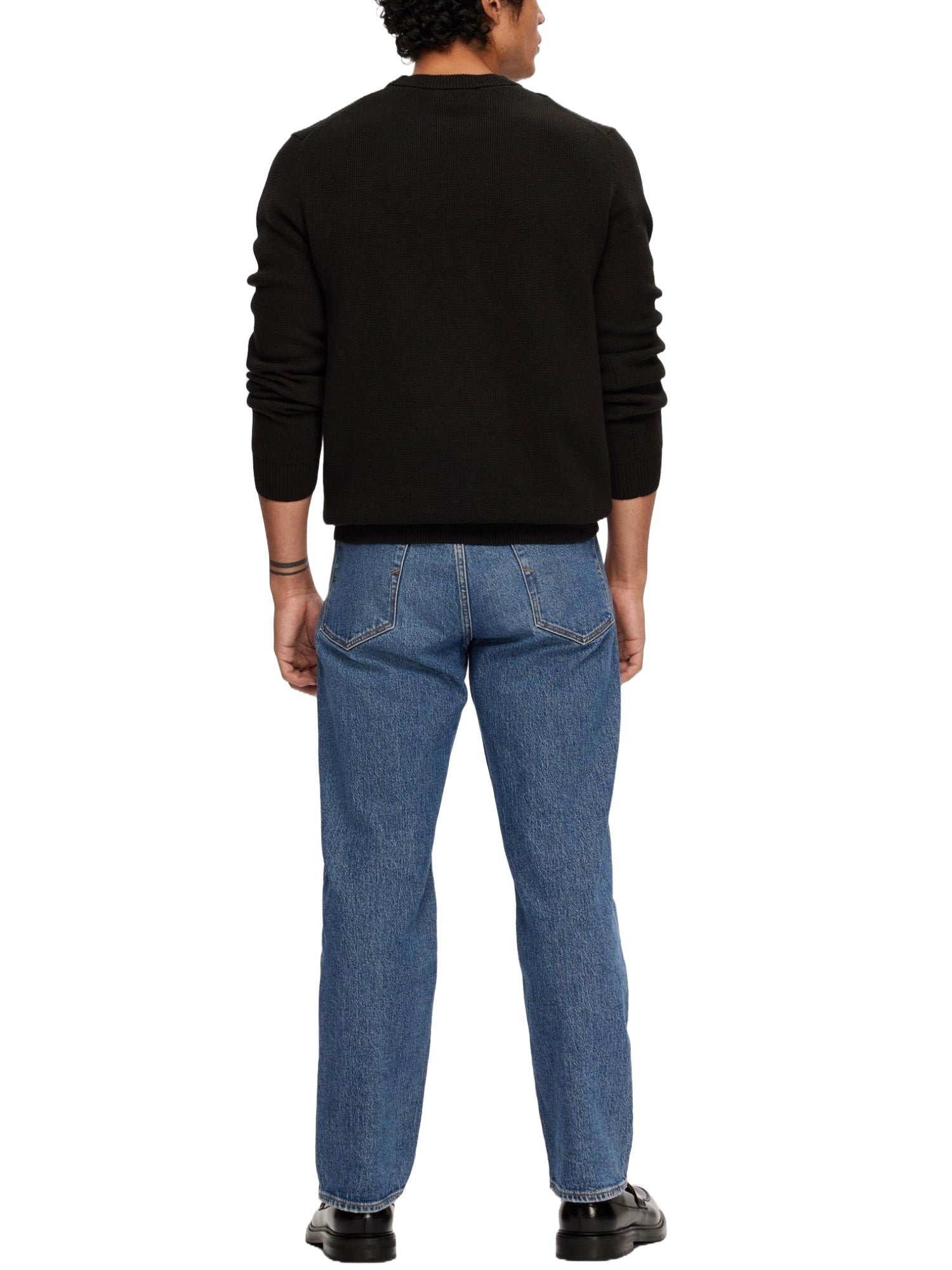 Maglioncini Nero Selected Homme Black