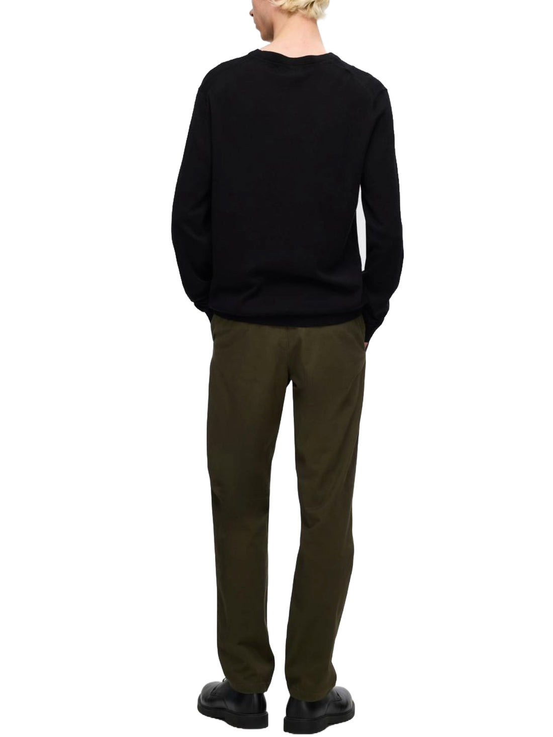 Pantaloni Verde Selected Homme Black