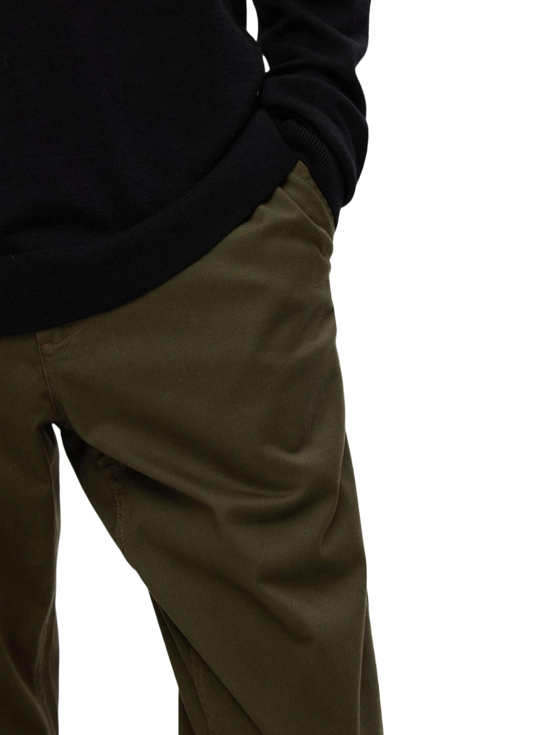 Pantaloni Verde Selected Homme Black