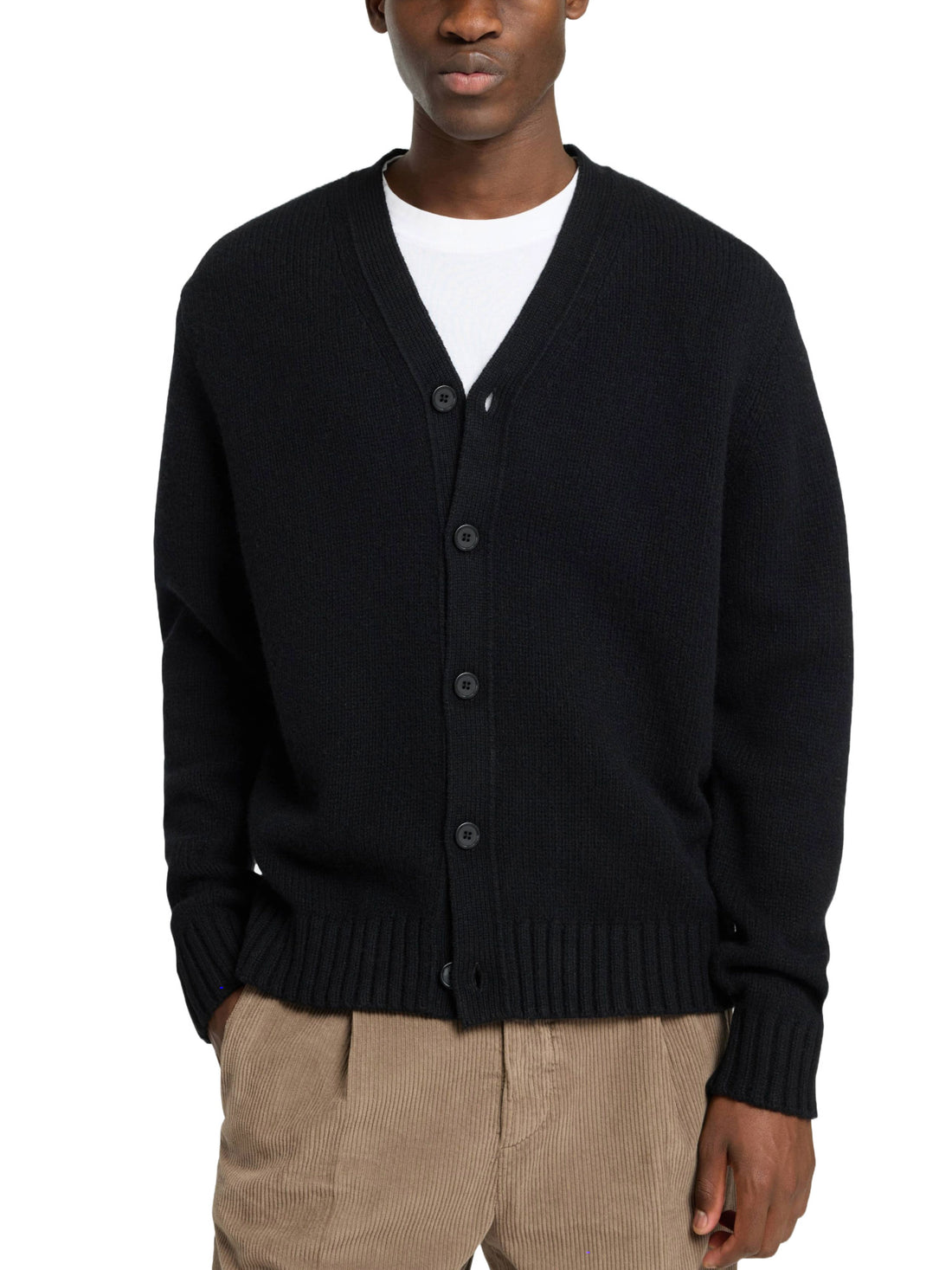 Cardigan Nero Selected Homme Black