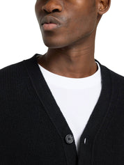 Cardigan Nero Selected Homme Black