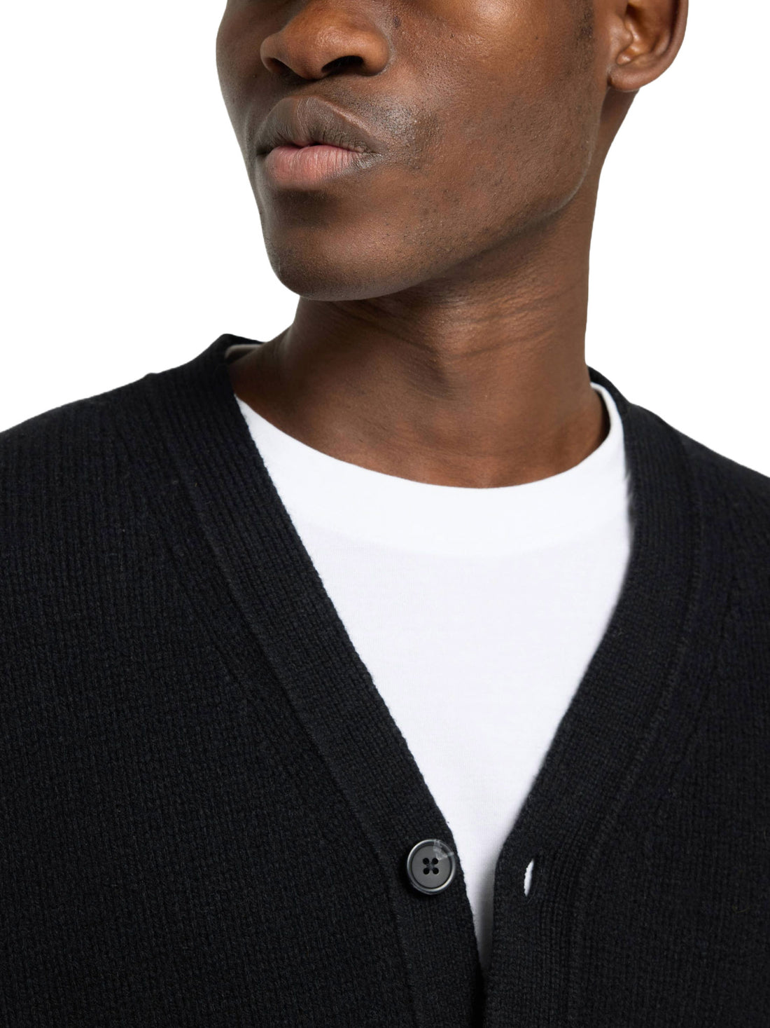 Cardigan Nero Selected Homme Black