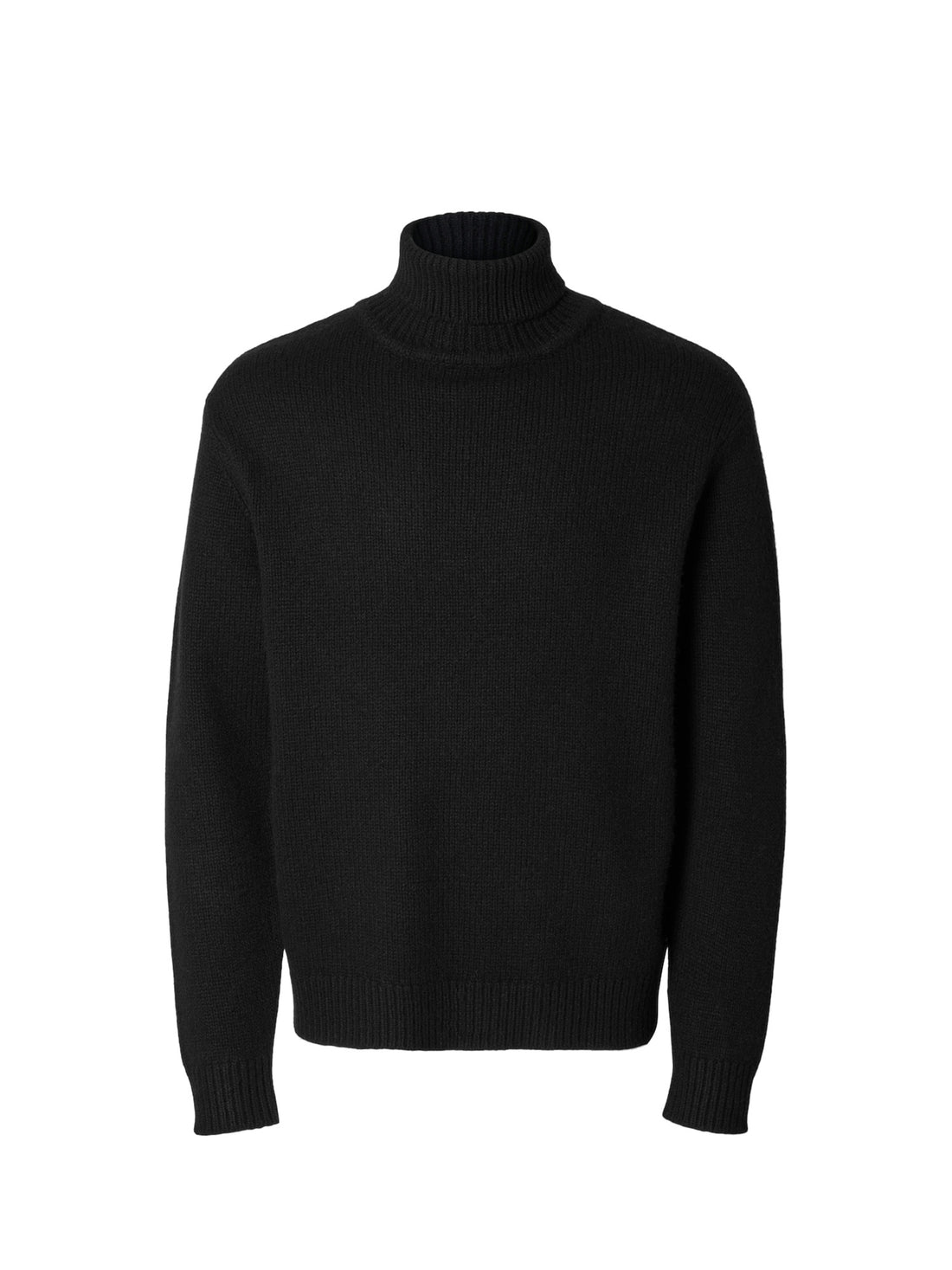 Maglie a collo alto Nero Selected Homme Black