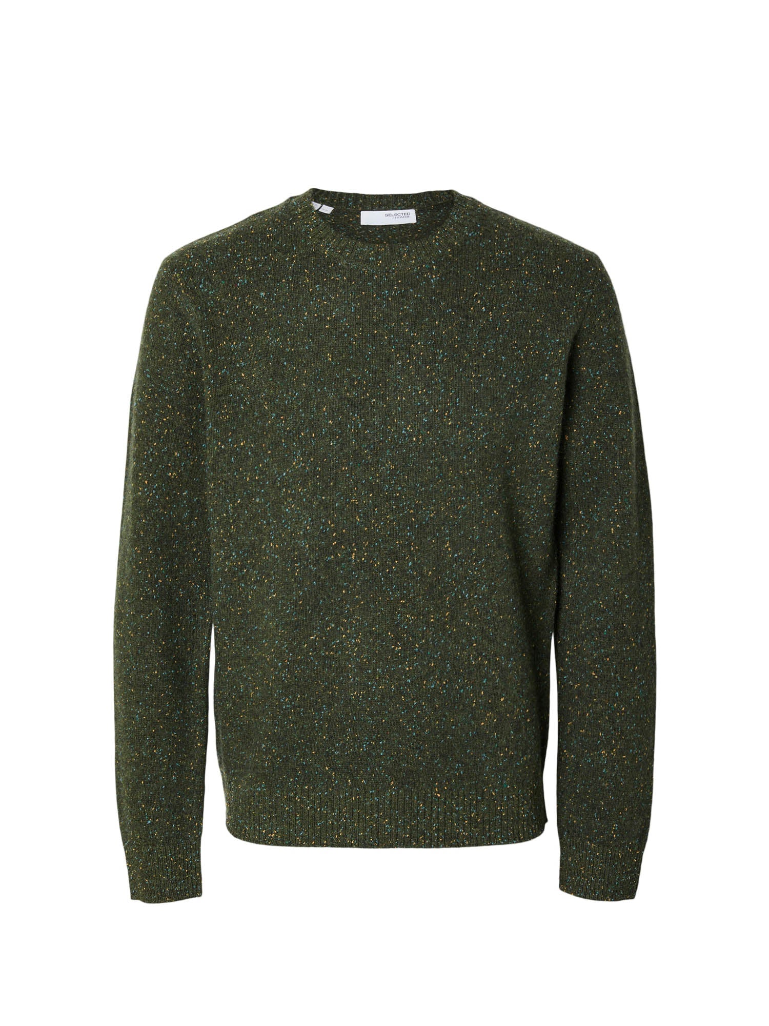 Maglioncini Verde Selected Homme Black