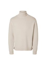 Maglie a collo alto Beige Selected Homme Black