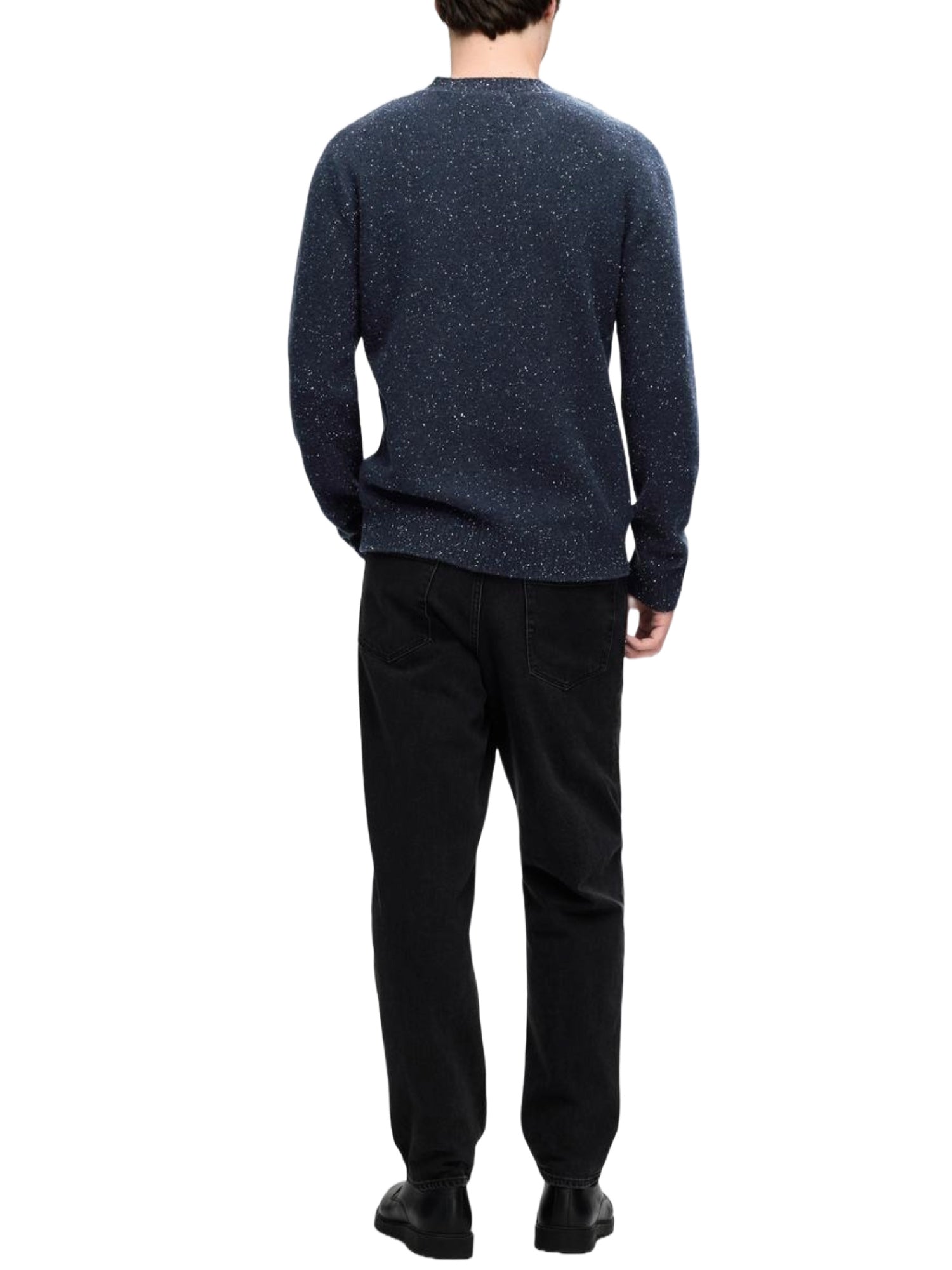 Maglioncini Blu Selected Homme Black