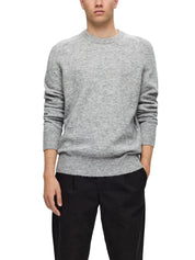 Maglioncini Grigio Selected Homme Black