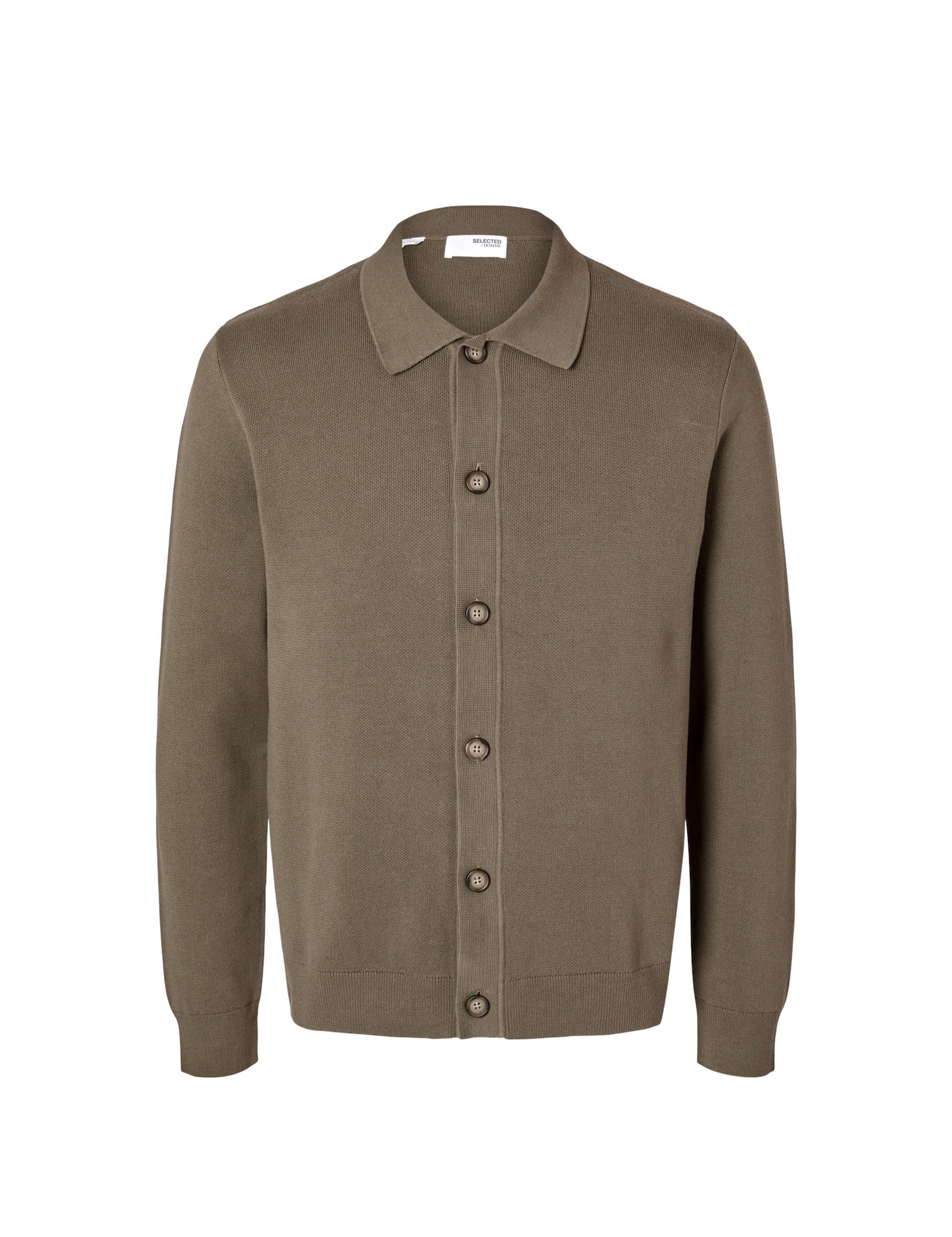 Cardigan Tortora Selected Homme Black