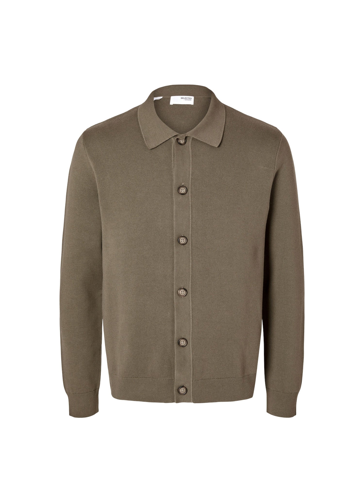 Cardigan Tortora Selected Homme Black