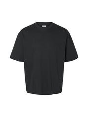 T-shirt Nero Selected Homme Black