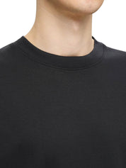 T-shirt Nero Selected Homme Black