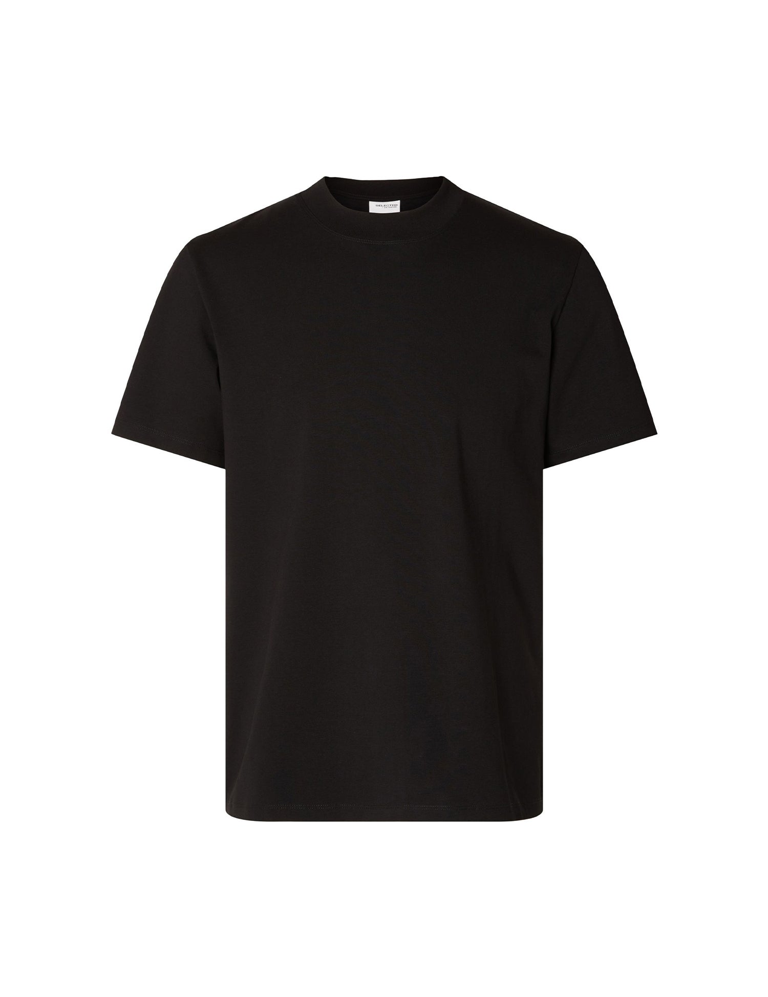 T-shirt Nero Selected Homme Black