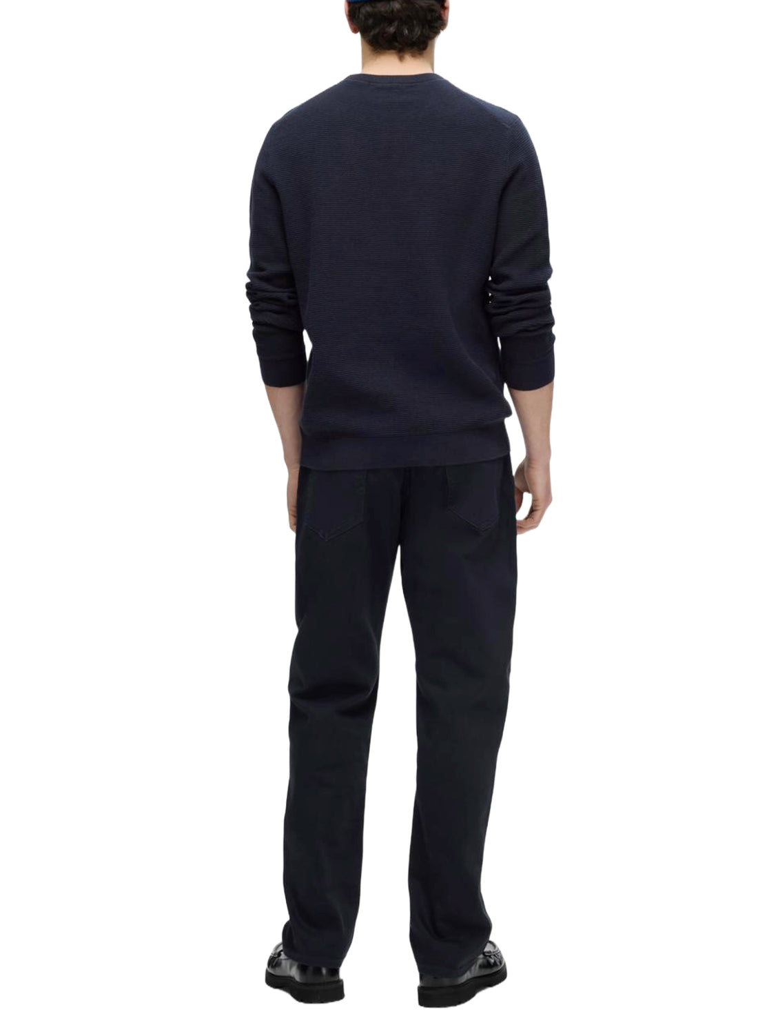 Maglioncini Blu Selected Homme Black