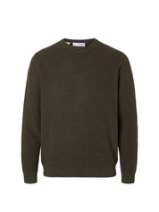 Maglioncini Verde Selected Homme Black