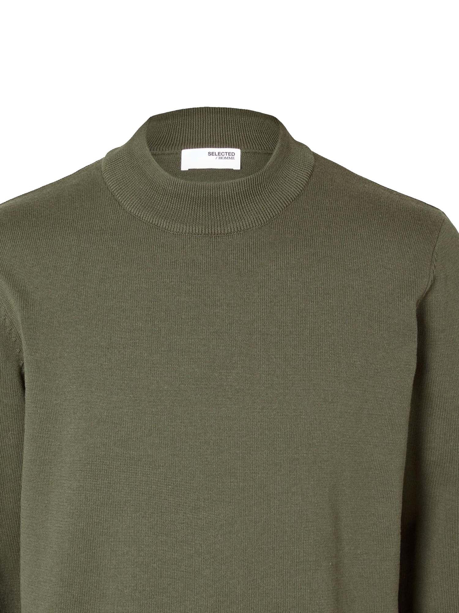 Maglioncini Verde Selected Homme Black