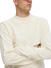 Maglioncini Avorio Selected Homme Black