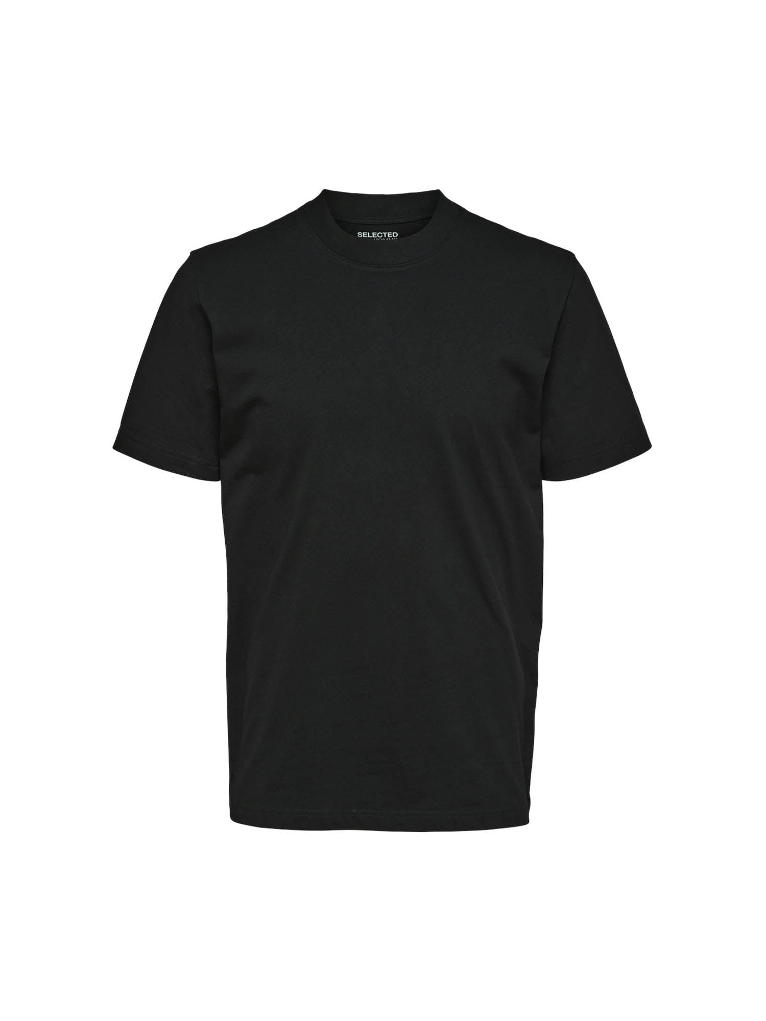 T-shirt Nero Selected Homme Black