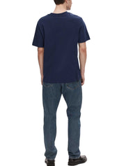 T-shirt Blu Selected Homme Black