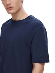 T-shirt Blu Selected Homme Black