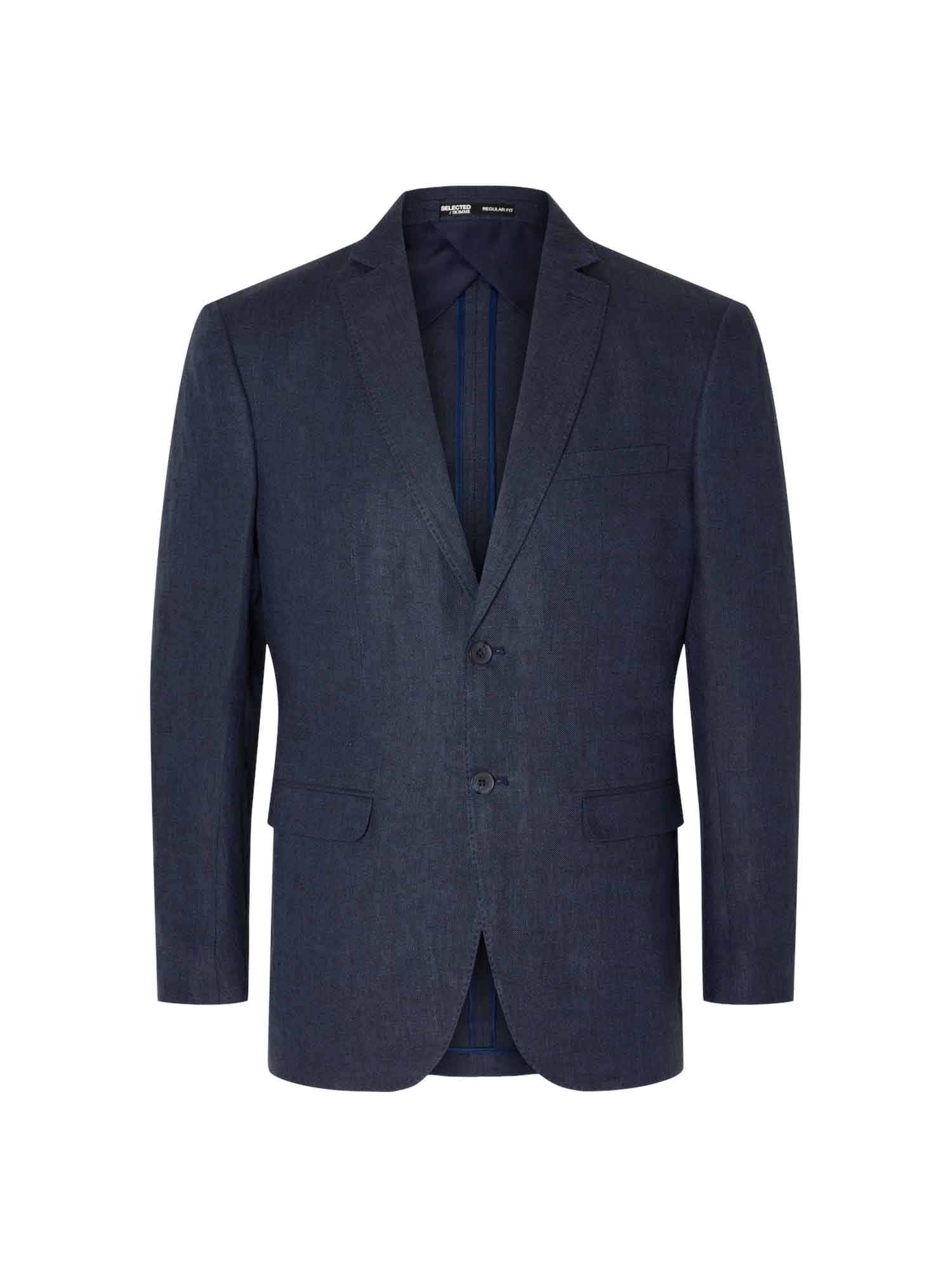 Blazer Blu Selected Homme Black