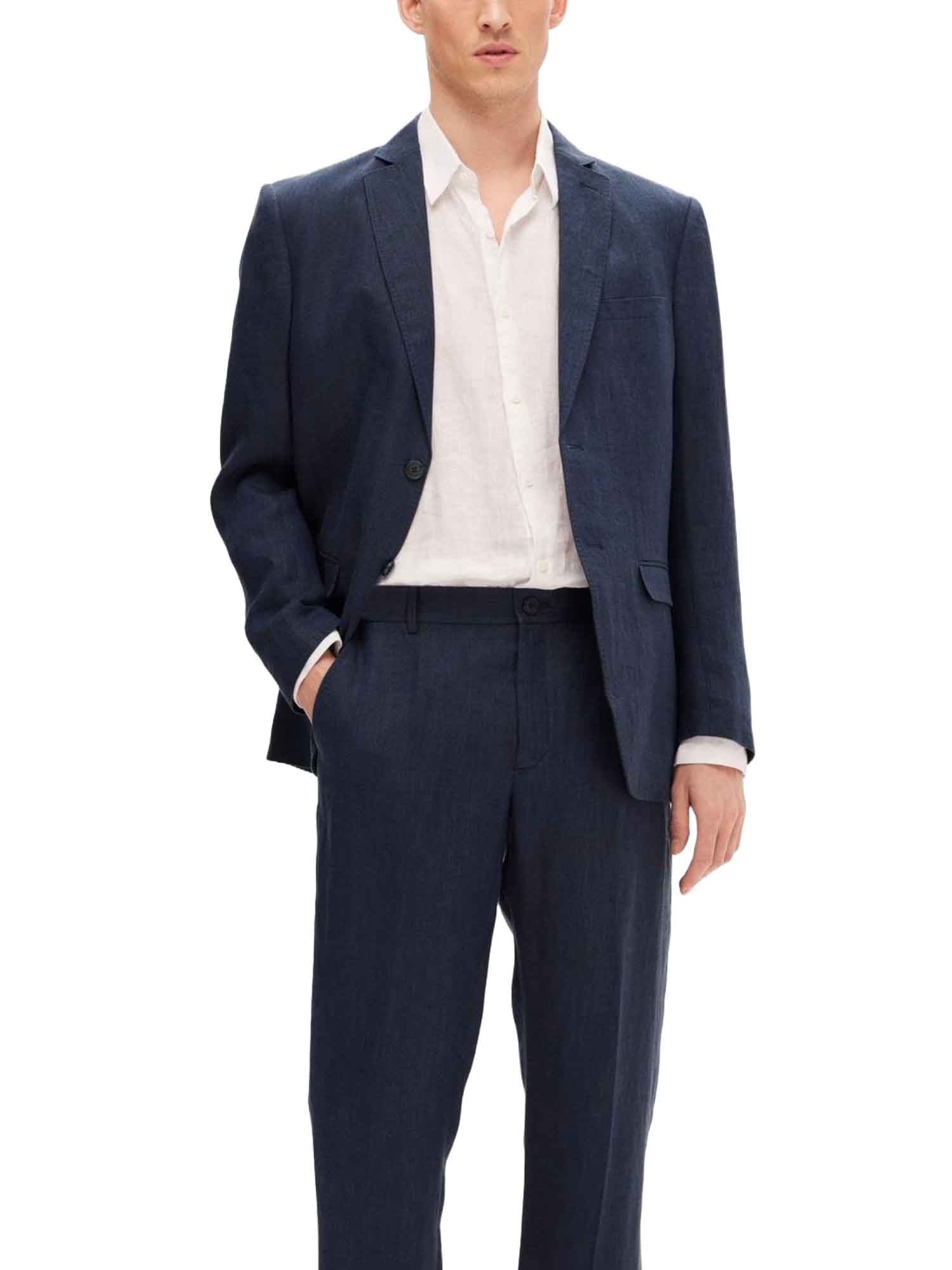 Blazer Blu Selected Homme Black