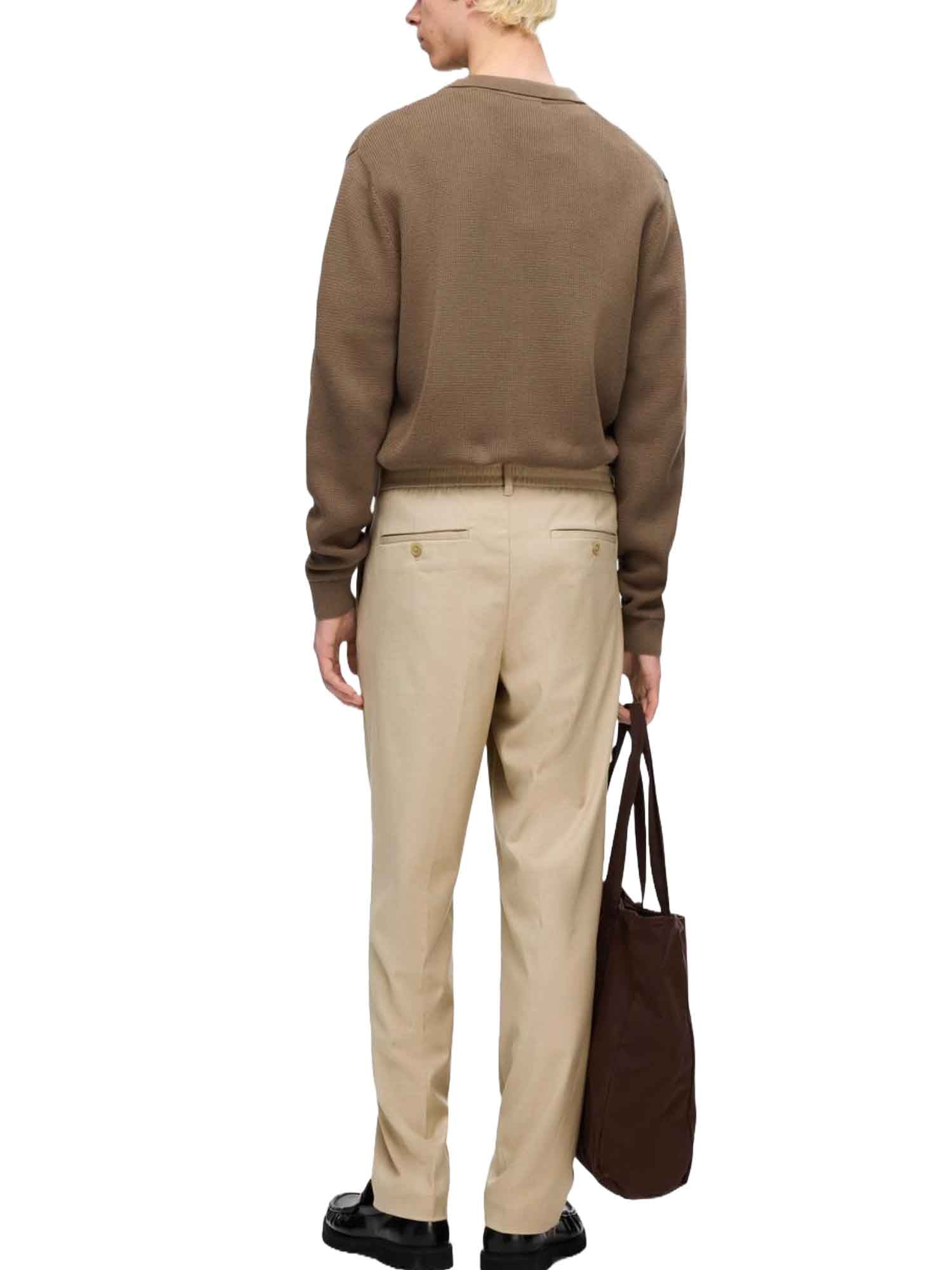 Pantaloni Beige Selected Homme Black