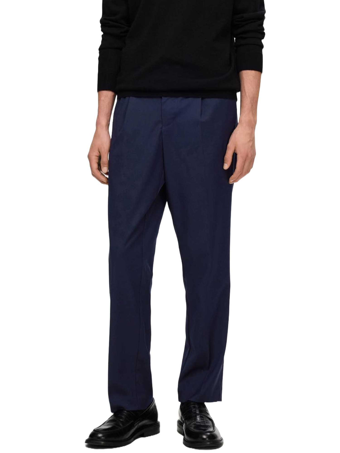 Pantaloni Blu Selected Homme Black