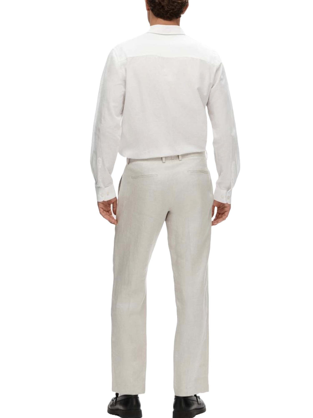 Pantaloni Grigio Selected Homme Black