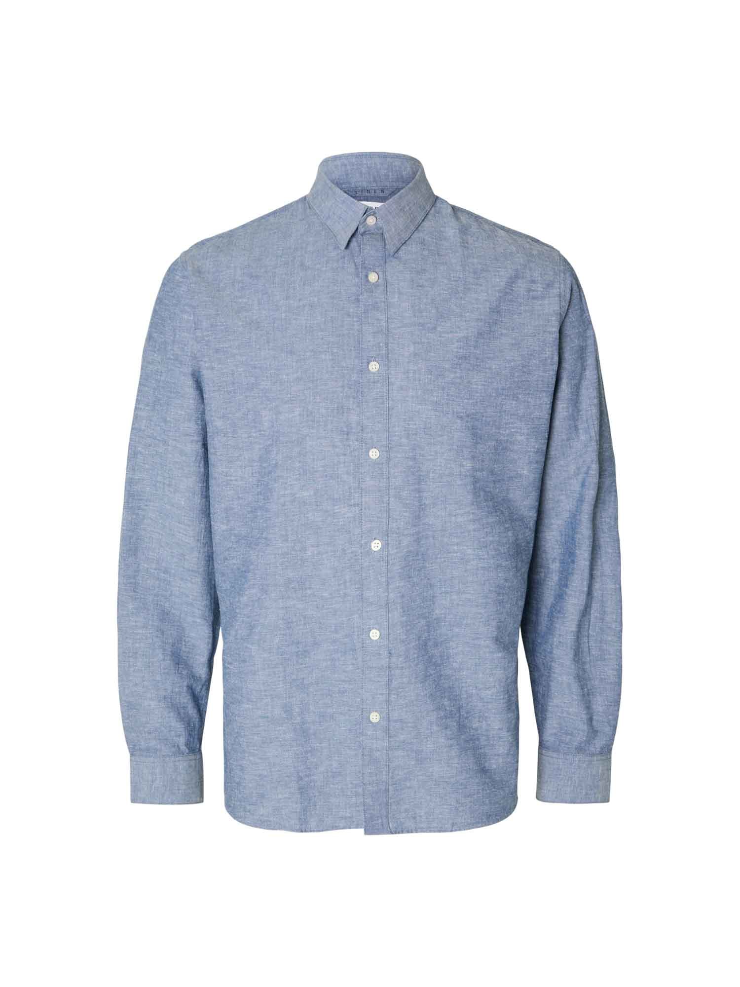 Camicie Blu Selected Homme Black